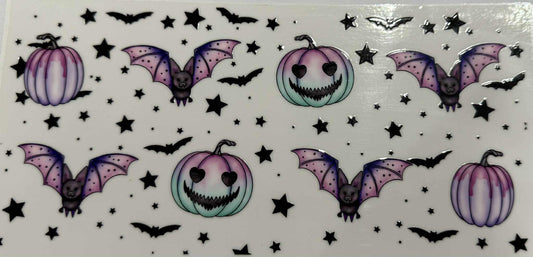 16oz UV DTF wrap Halloween 15