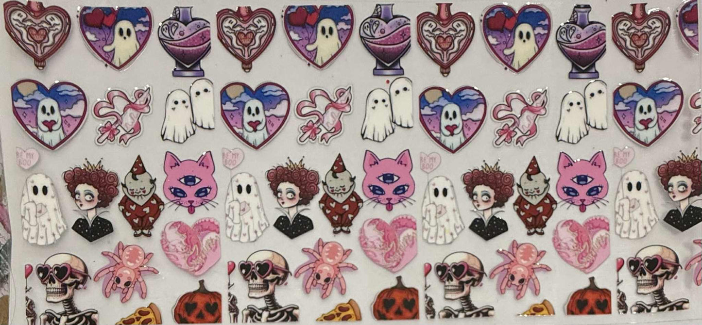 16oz UV DTF wrap Hearts 3