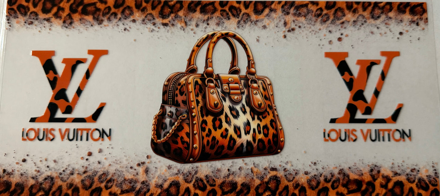 16oz UV DTF wrap Leopard LV