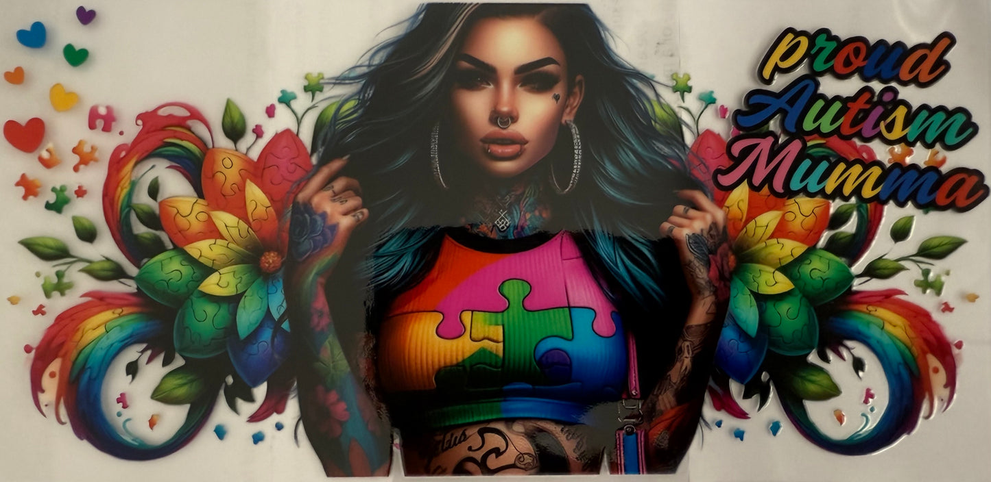 16oz UV DTF autism 1