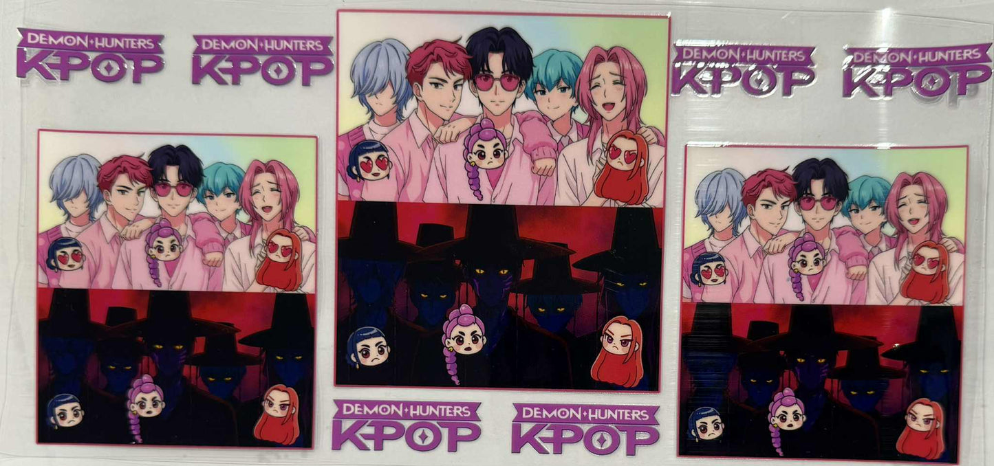 16oz UV DTF wrap Kpop 5