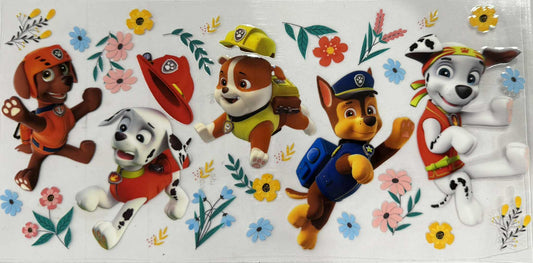 16oz UV DTF wrap Paw Patrol 5