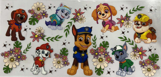 16oz UV DTF wrap Paw Patrol 7