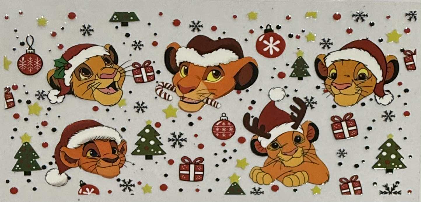 16oz UV DTF wrap Xmas 21