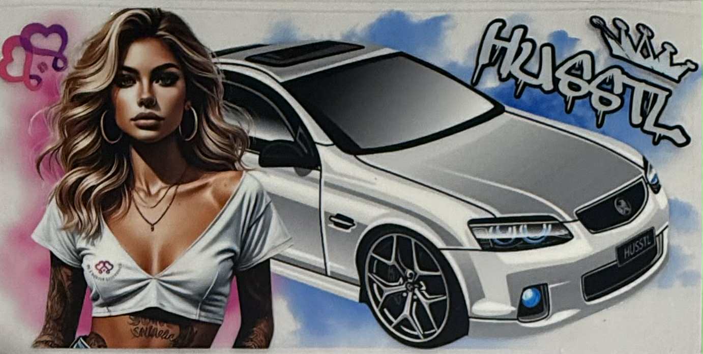 16oz UV DTF Wrap Tattoo Girls NQ 19