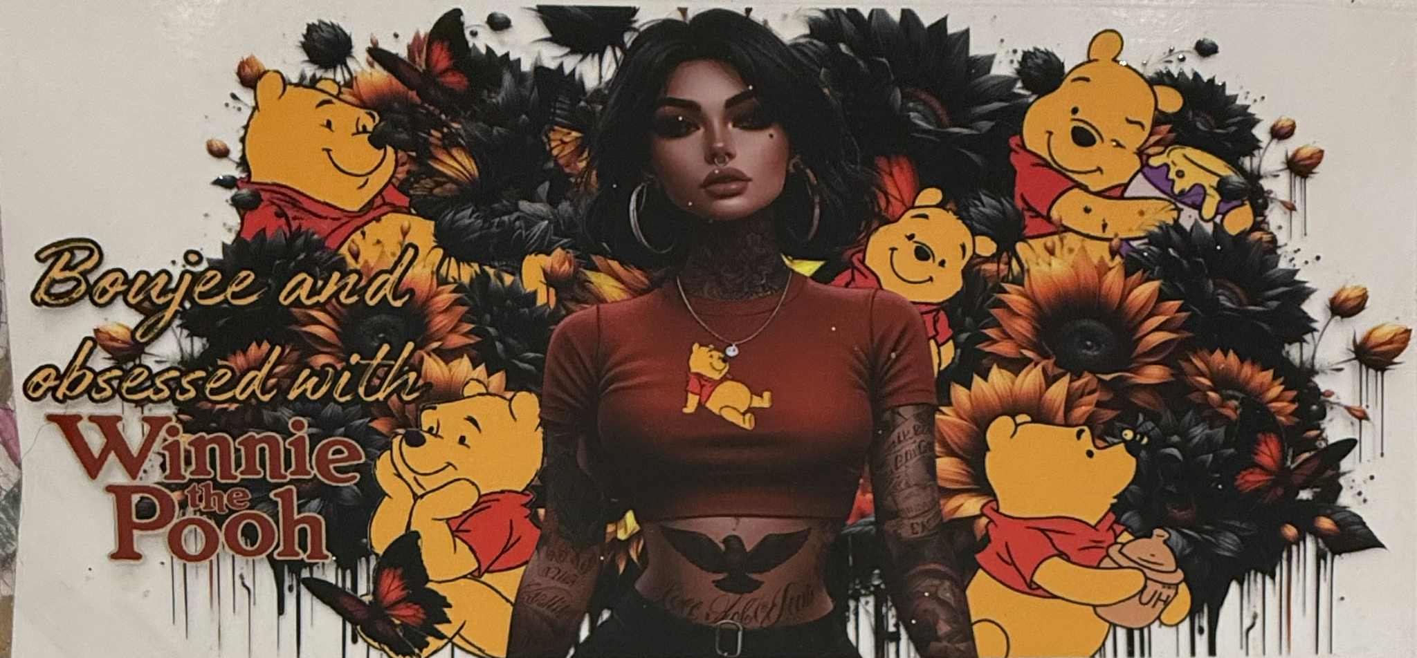 16oz UV DTF Wrap Tattoo Girls NQ 5