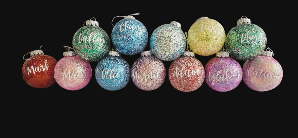 Personalized Christmas Baubles