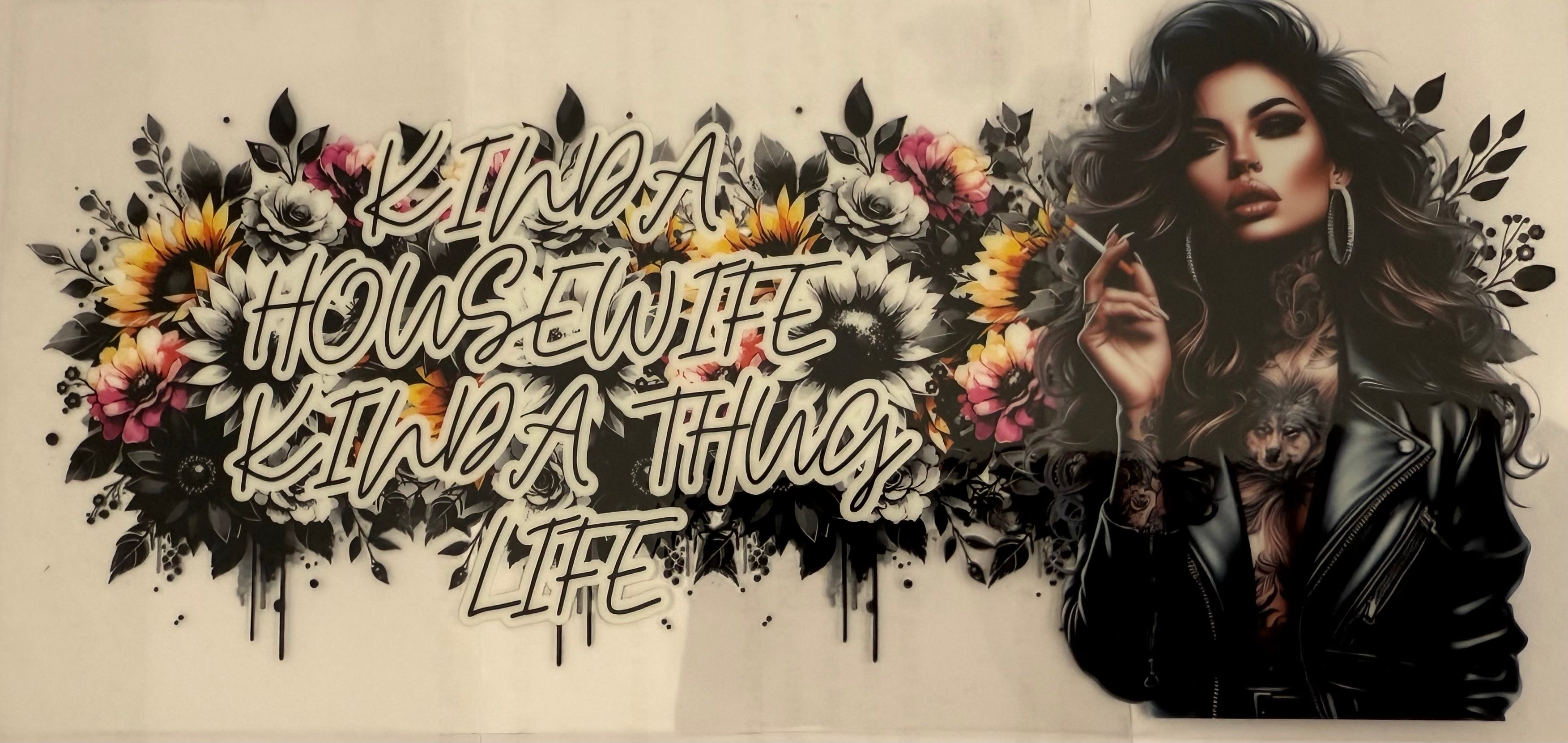 16oz UV DTF Wrap Tattoo Girls Quotes 22