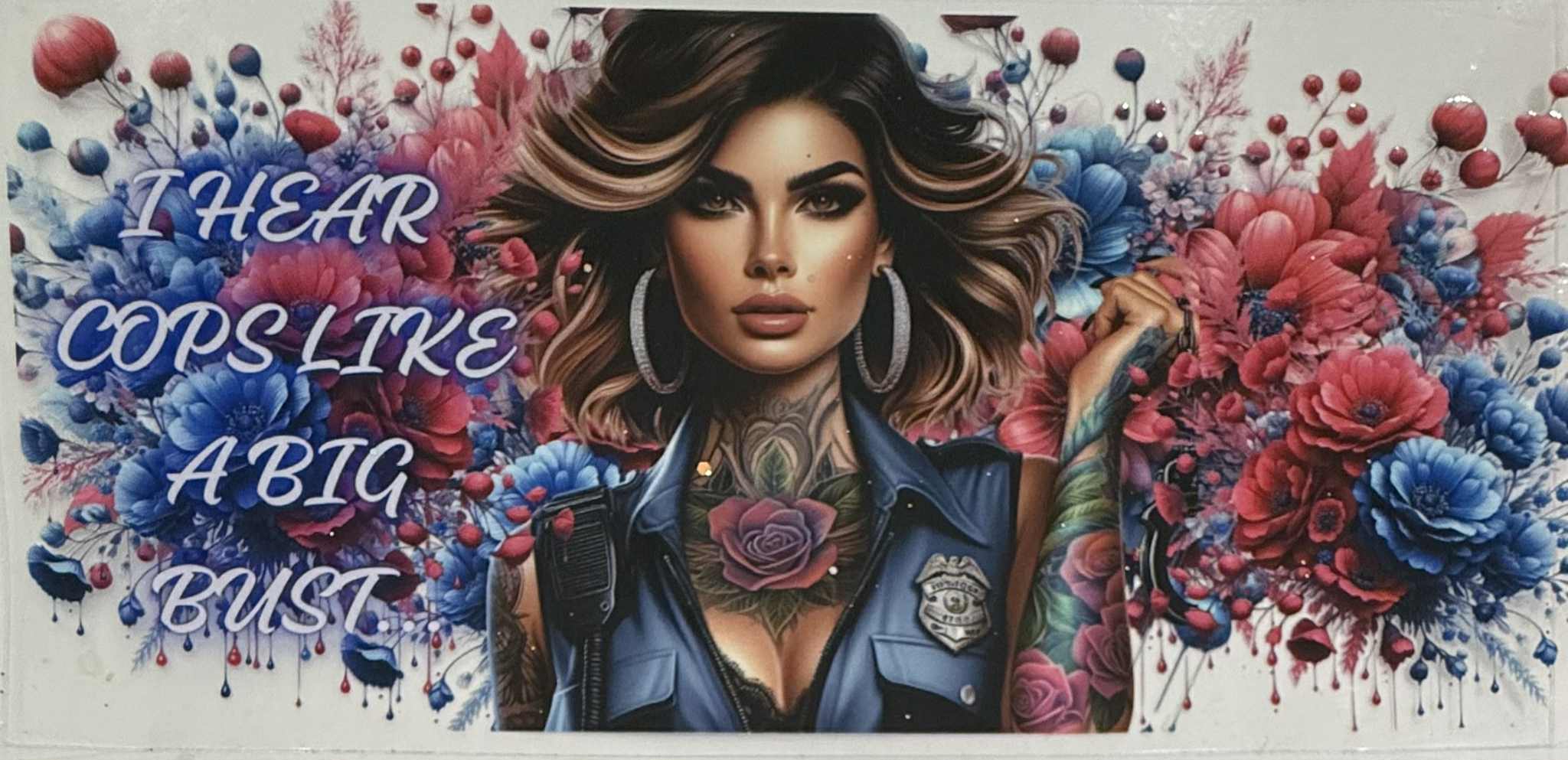 16oz UV DTF Wrap Tattoo Girls Quotes 25