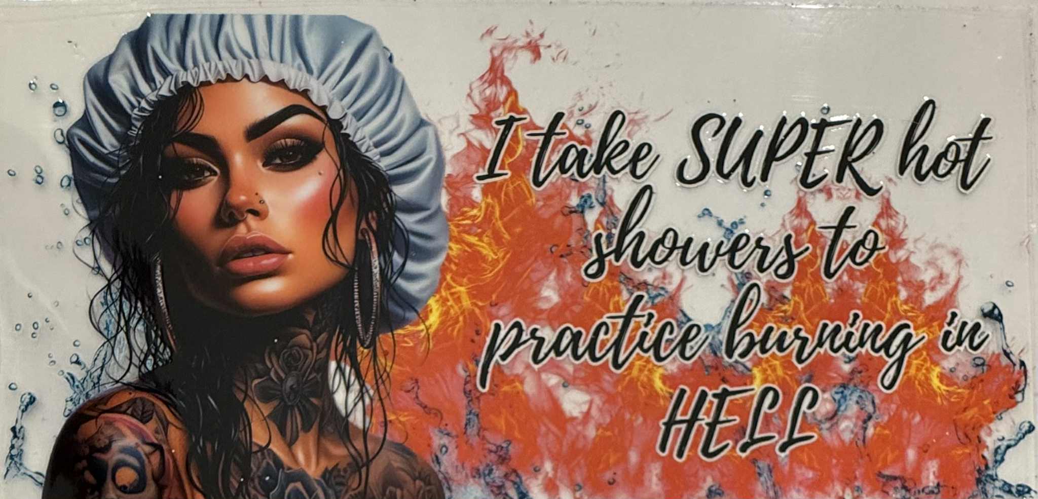 16oz UV DTF Wrap Tattoo Girls Quotes 27