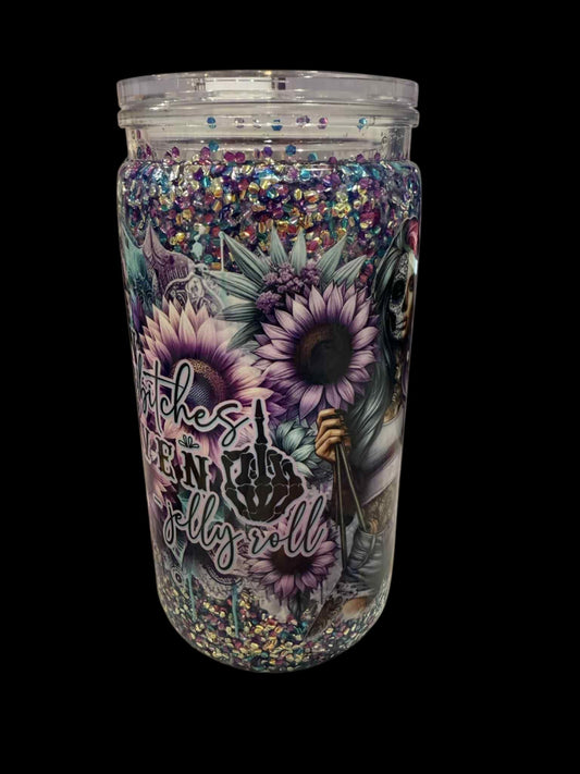 16oz Acrylic Snowglobe Savage Bubble
