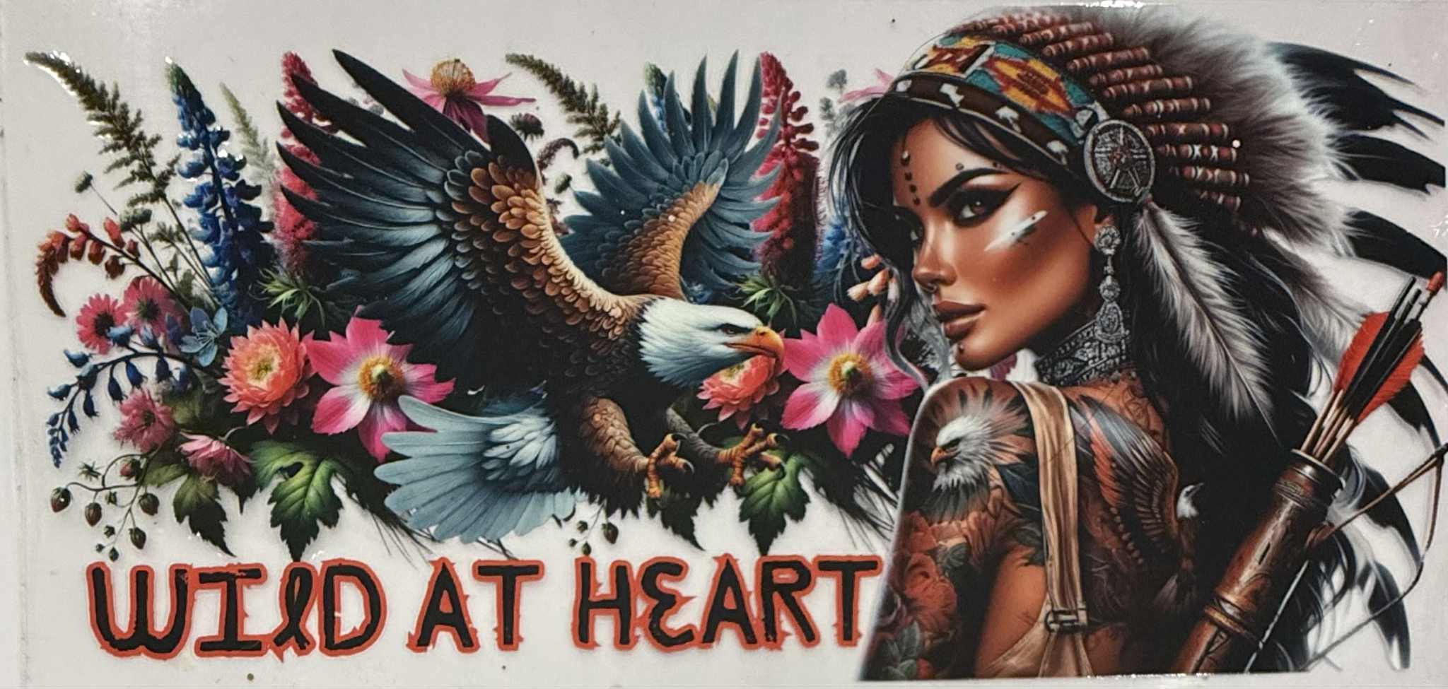 16oz UV DTF Wrap Tattoo Girls Quotes 31