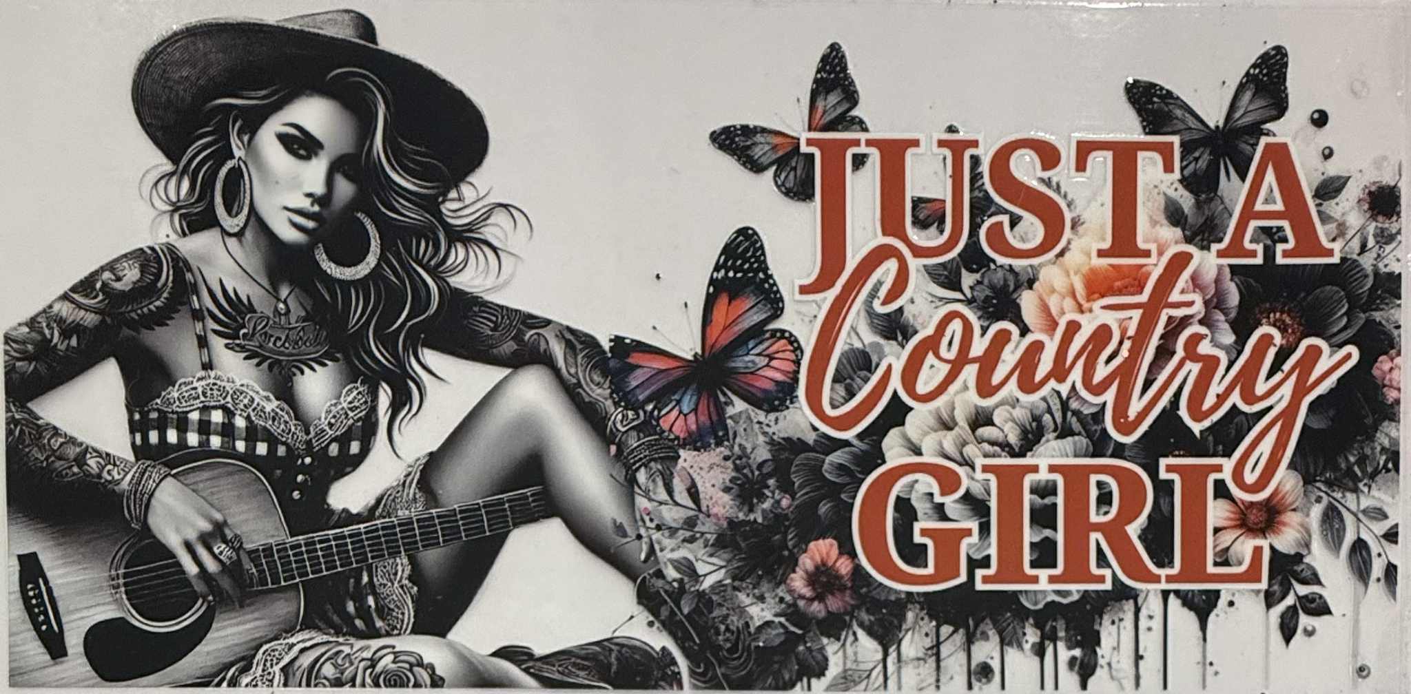 16oz UV DTF Wrap Tattoo Girls Quotes 32