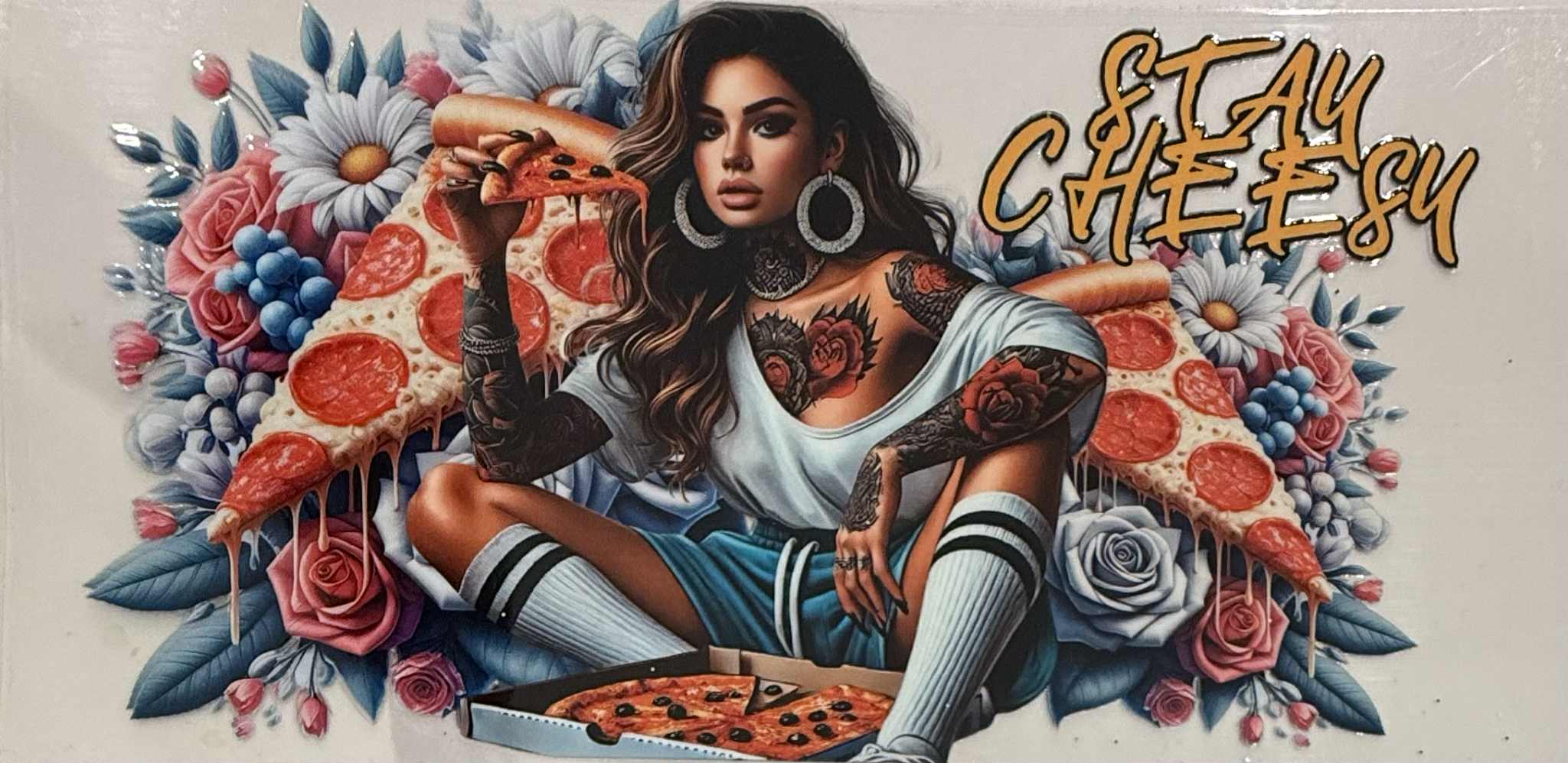 16oz UV DTF Wrap Tattoo Girls Quotes 38