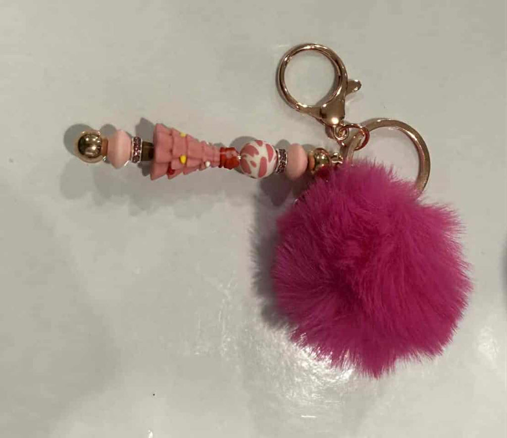 Stainless steel Beaded Keyrings