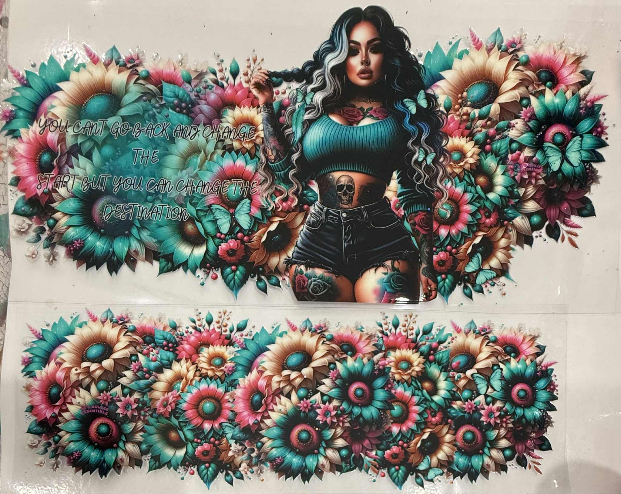 40oz UV DTF Wrap Change the destination