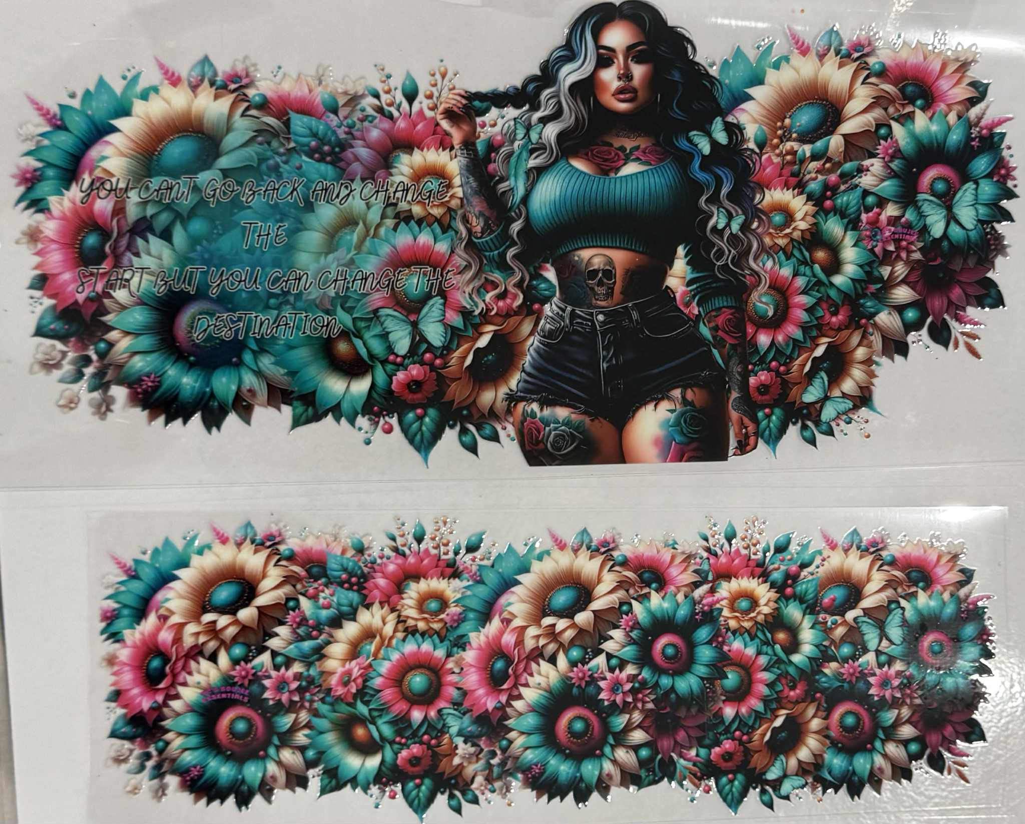 40oz UV DTF Wrap Change Destination