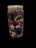 16oz Snowglobe Tumbler- Mad Flowers