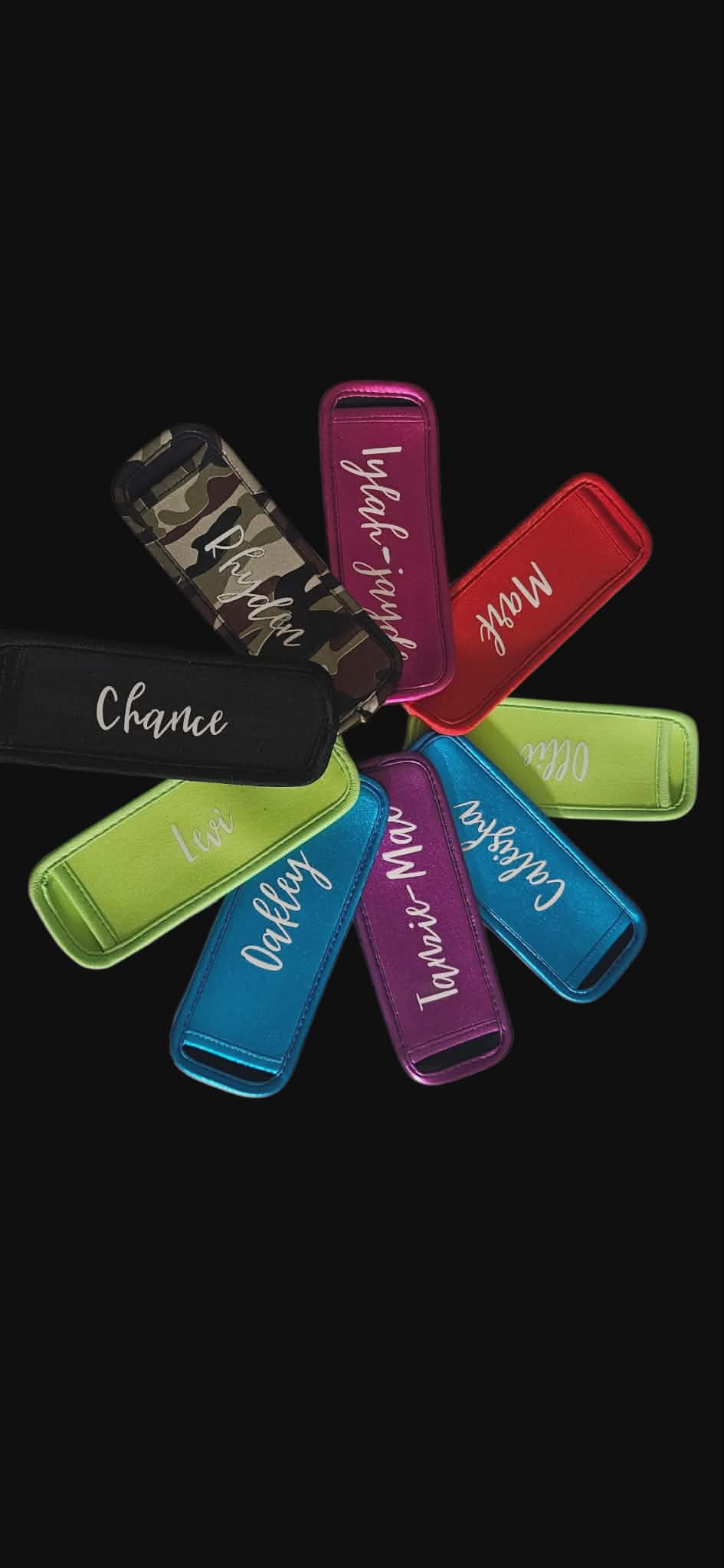 Personalized Icy Pole Holder