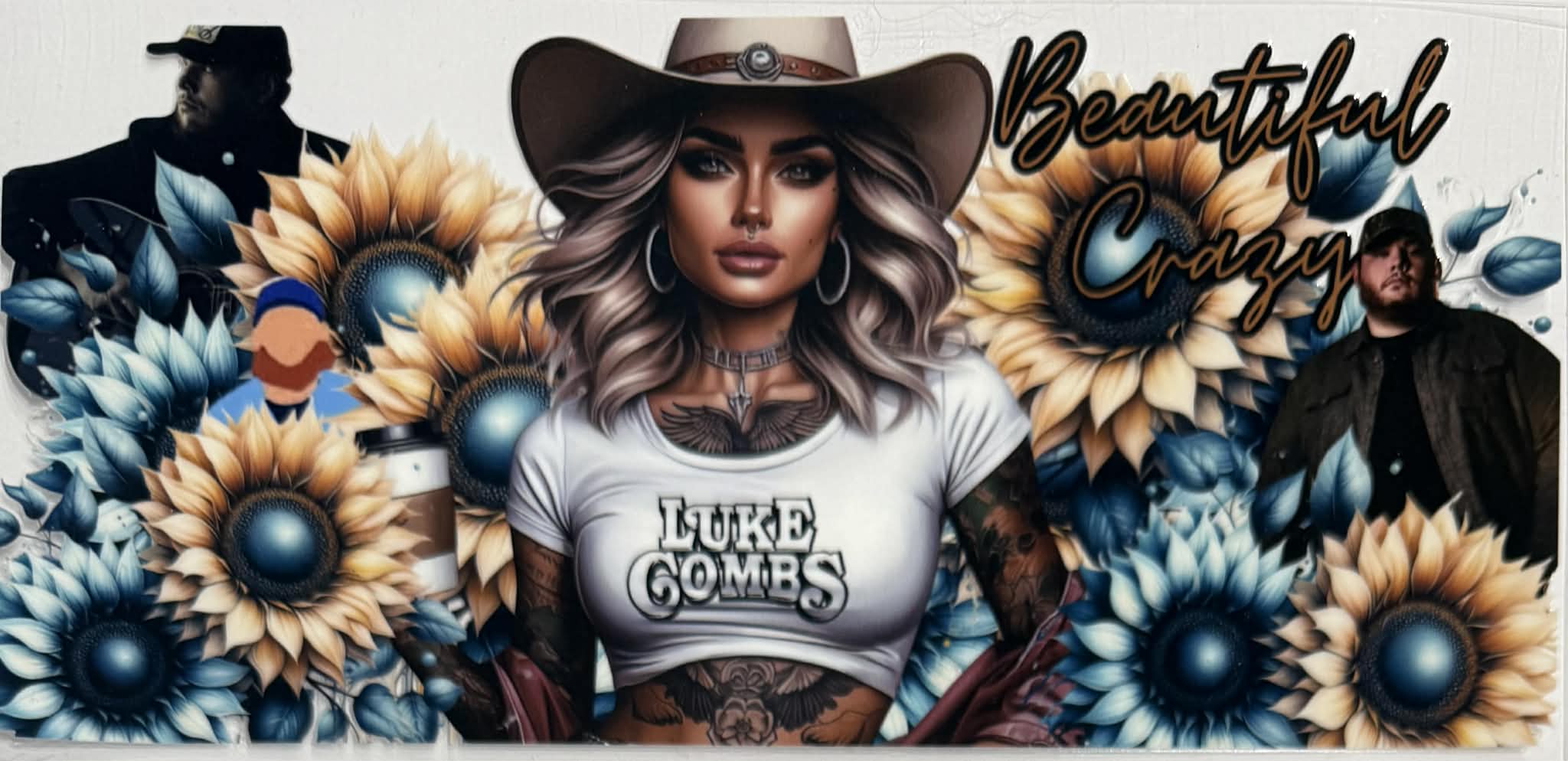 16oz UV DTF Wrap Tattoo Girls Quotes 71