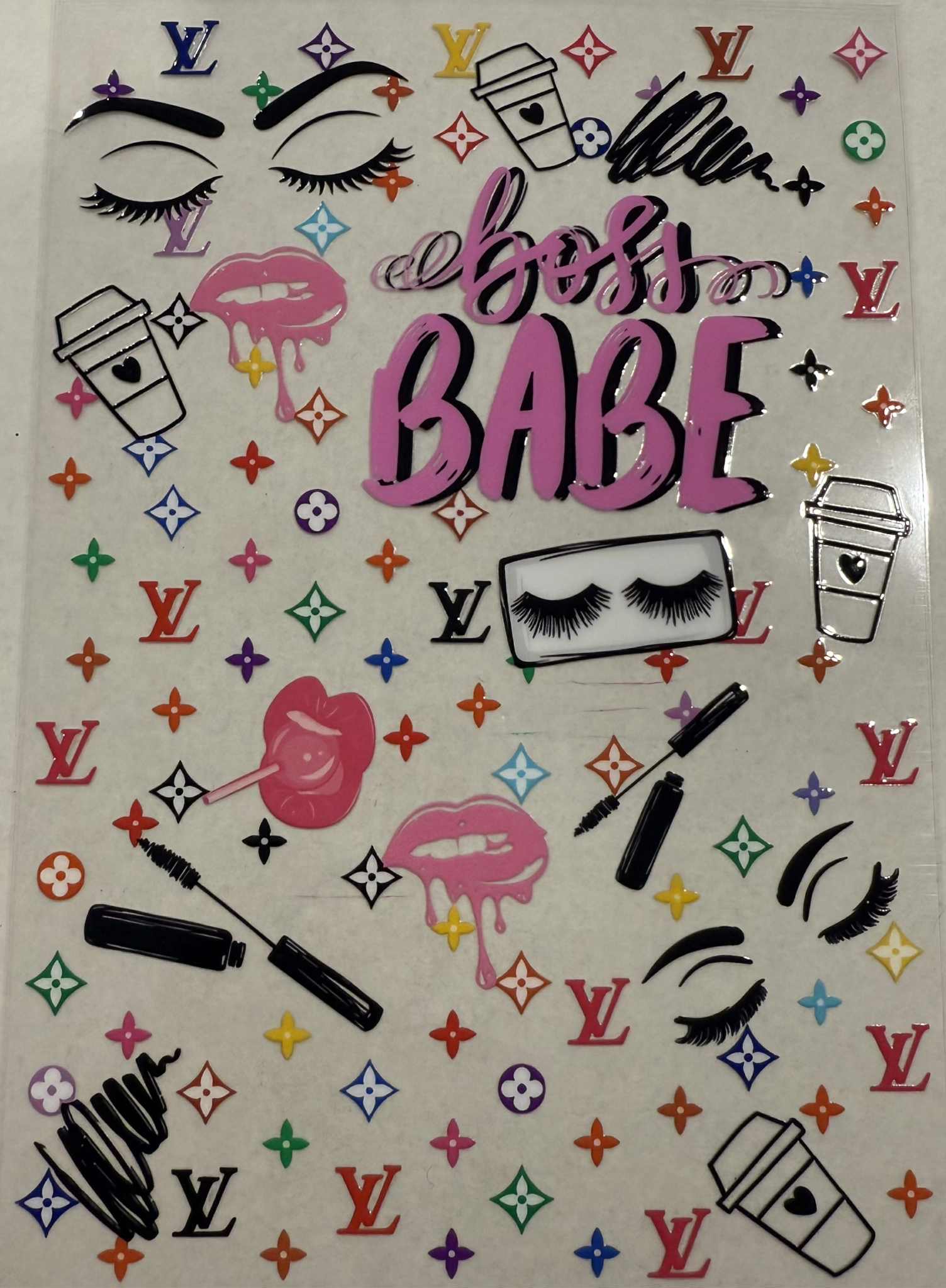 A5 Notebook UV DTF Wrap 8