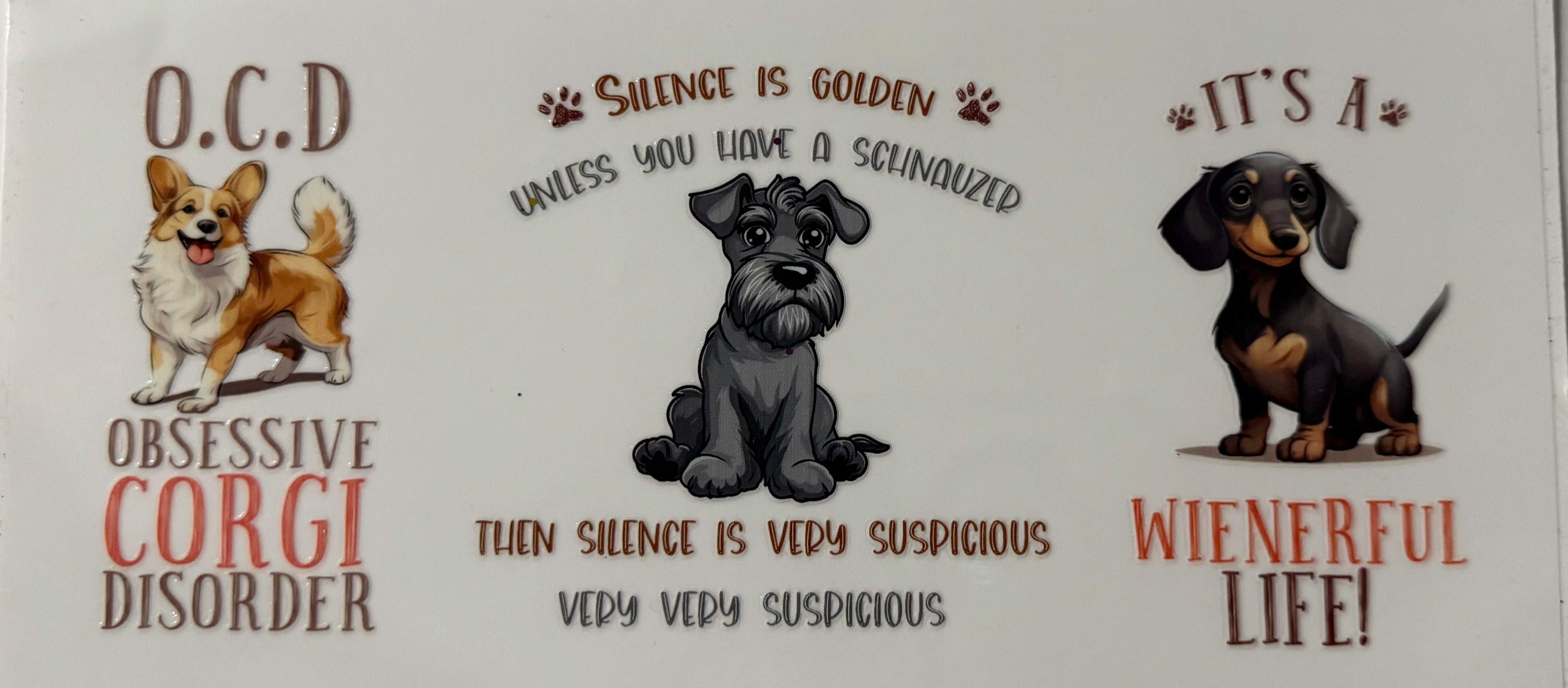 16oz UV DTF Wraps Animals 014