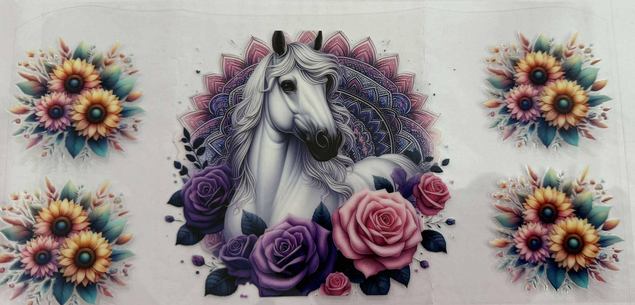 16oz UV DTF Wrap Animals 034