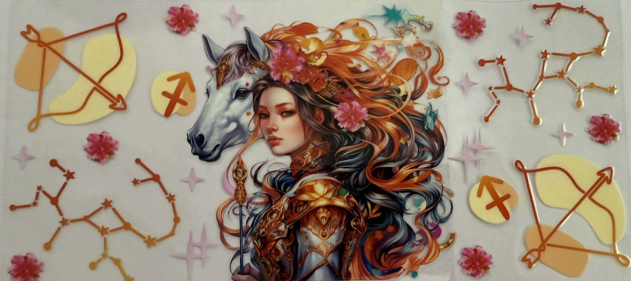 16oz UV DTF Wrap Animals 036