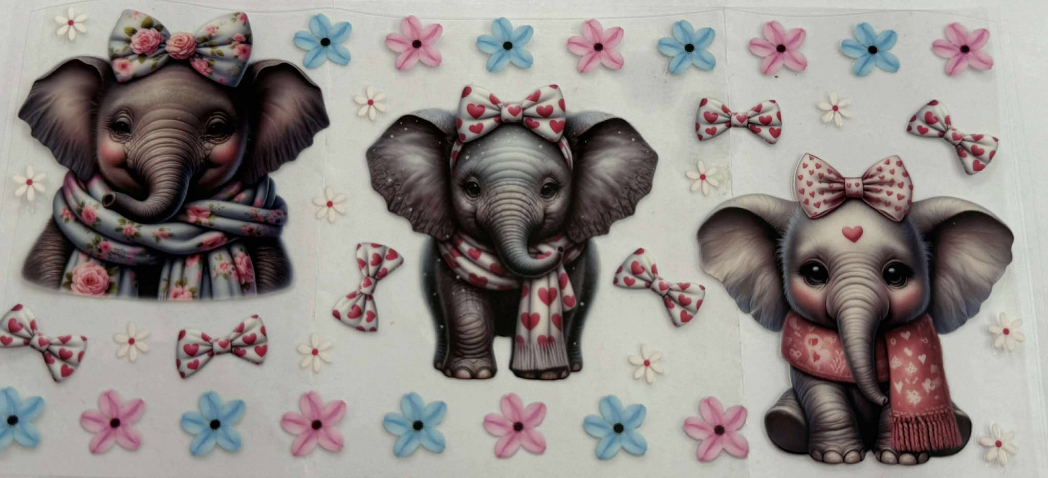 16oz UV DTF Wrap Animals 044