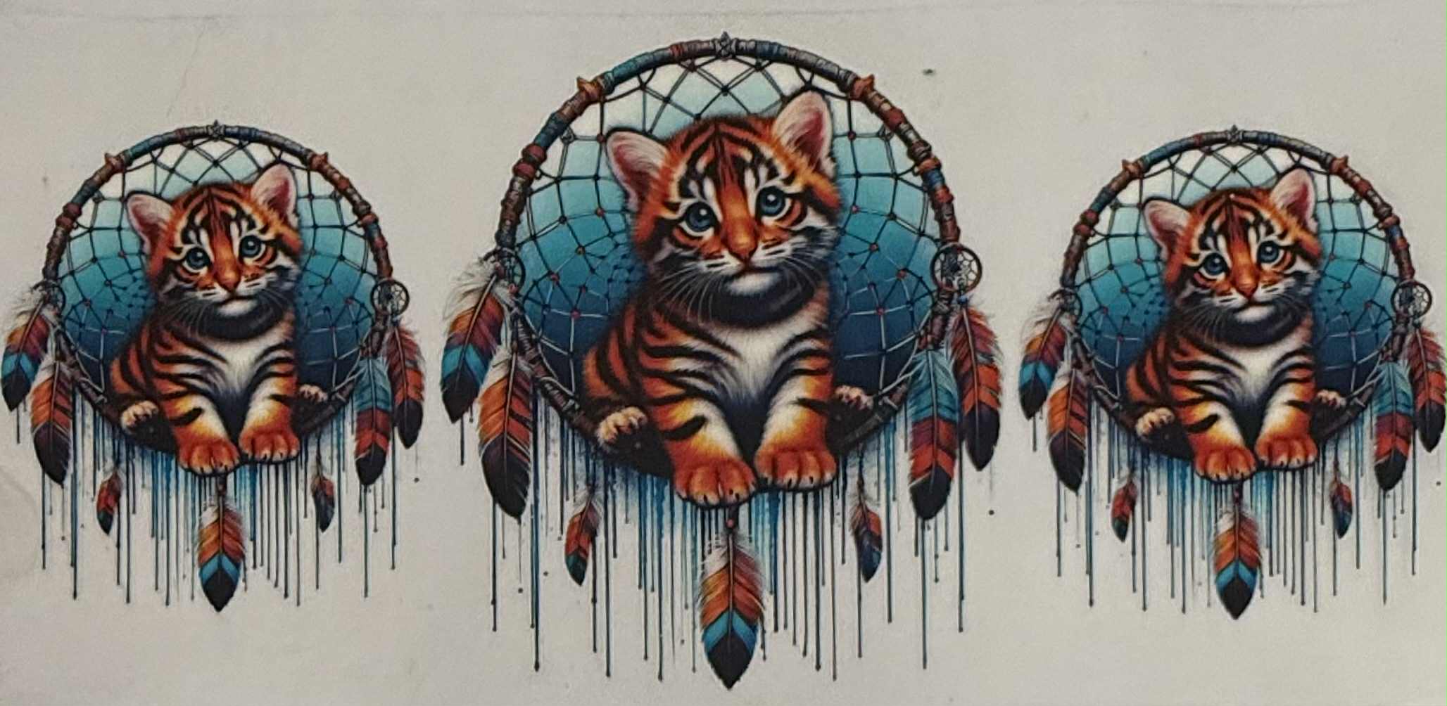 16oz UV DTF Wraps Animals 05