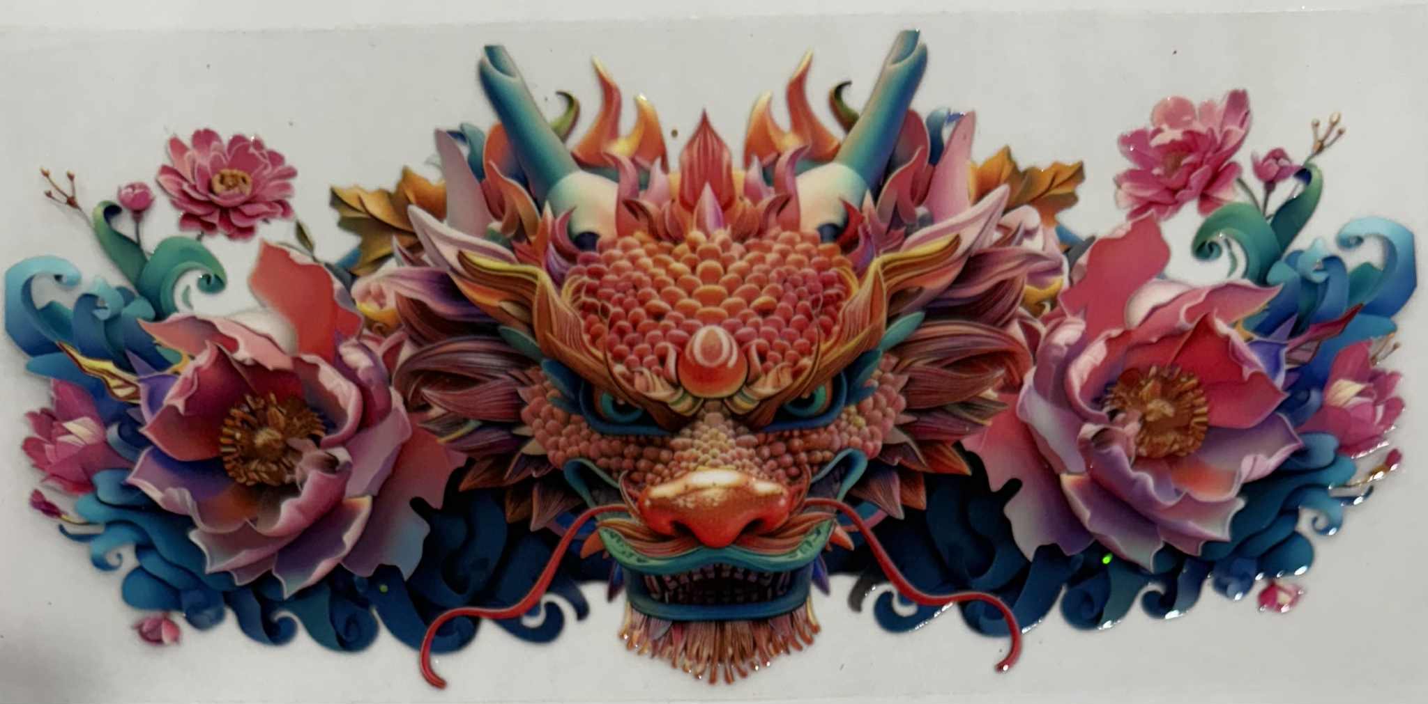 16oz UV DTF Wrap Animals 056