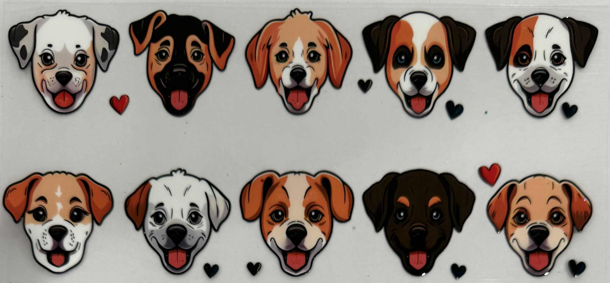 16oz UV DTF Wrap Animals 057