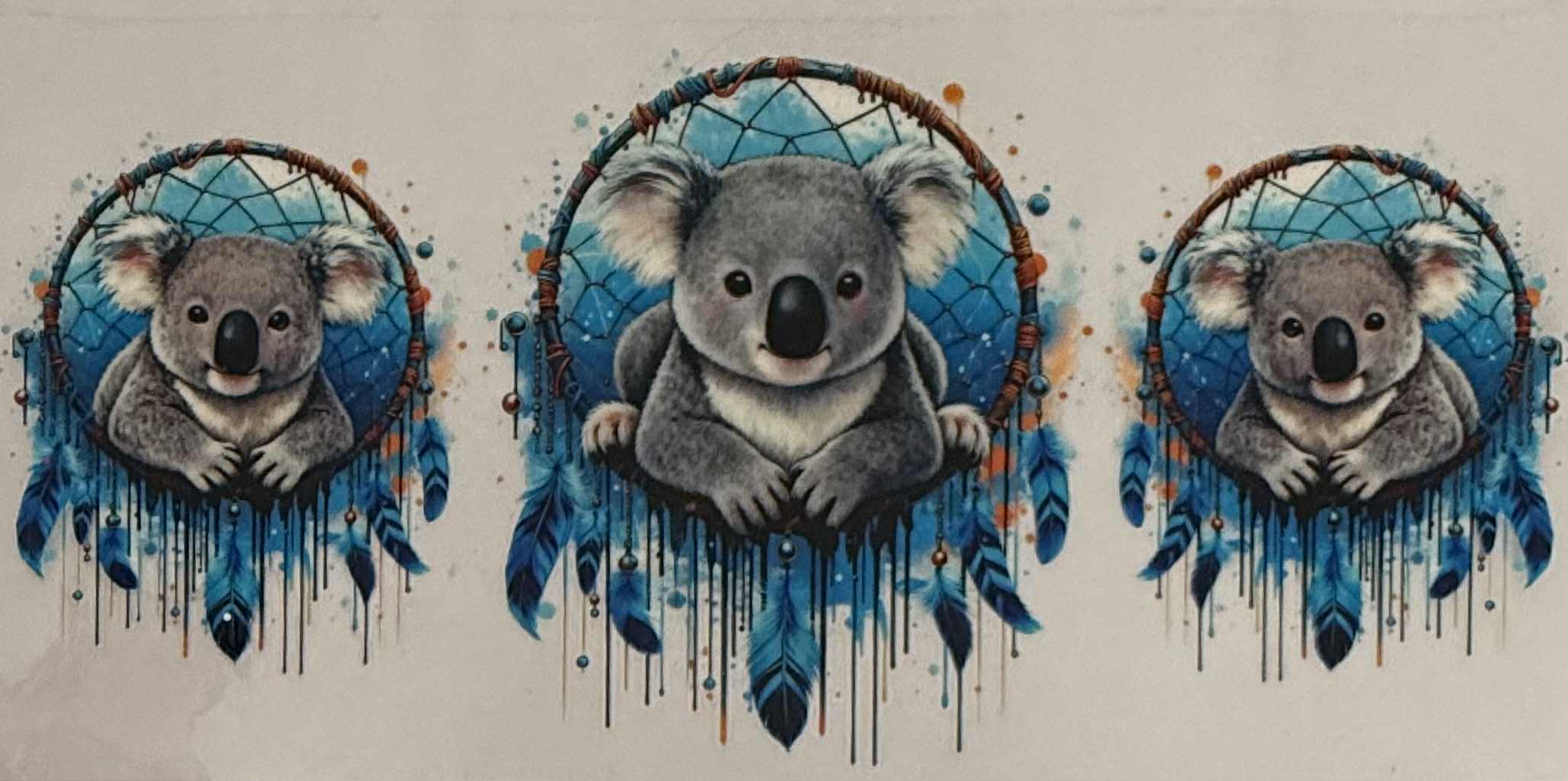 16oz UV DTF Wraps Animals 06