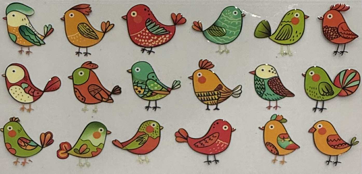 16oz UV DTF Wrap Animals 067