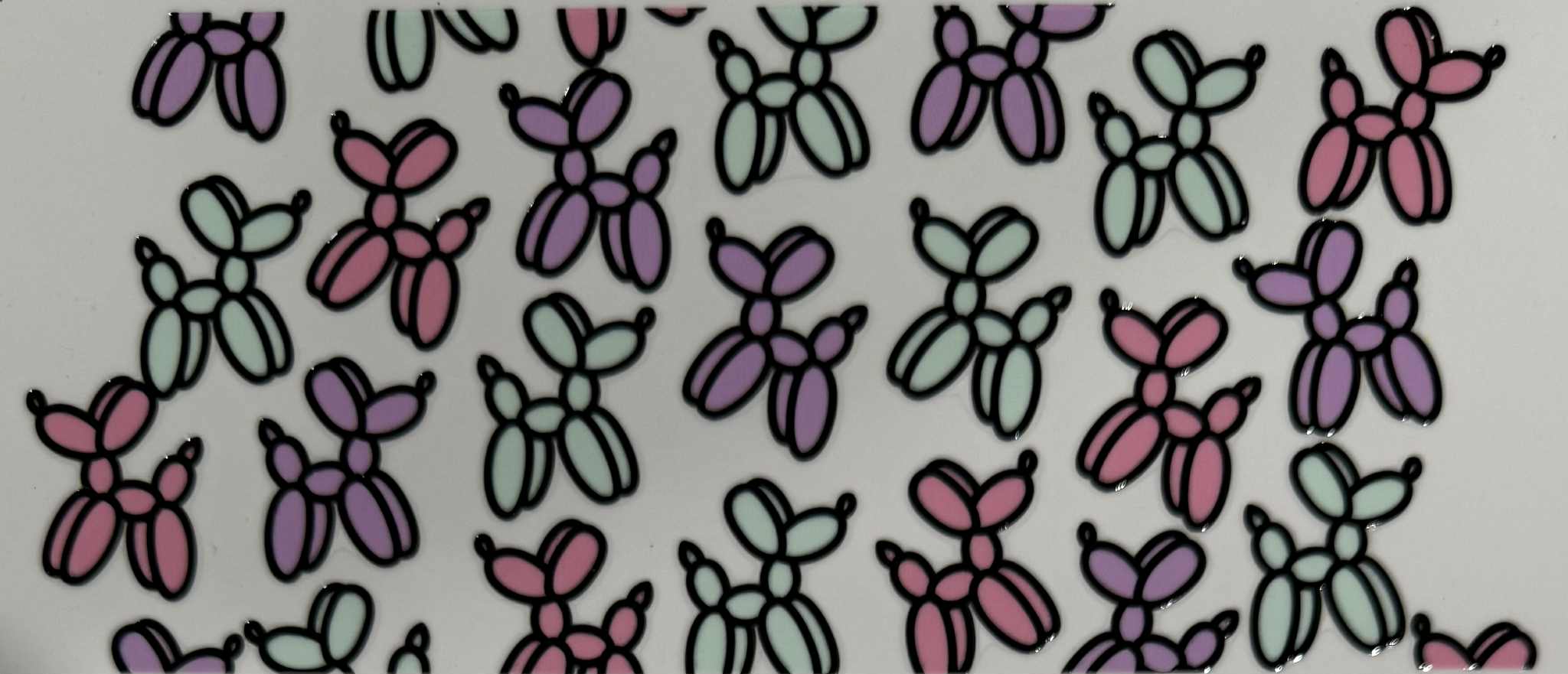 16oz UV DTF Wrap Animals 071