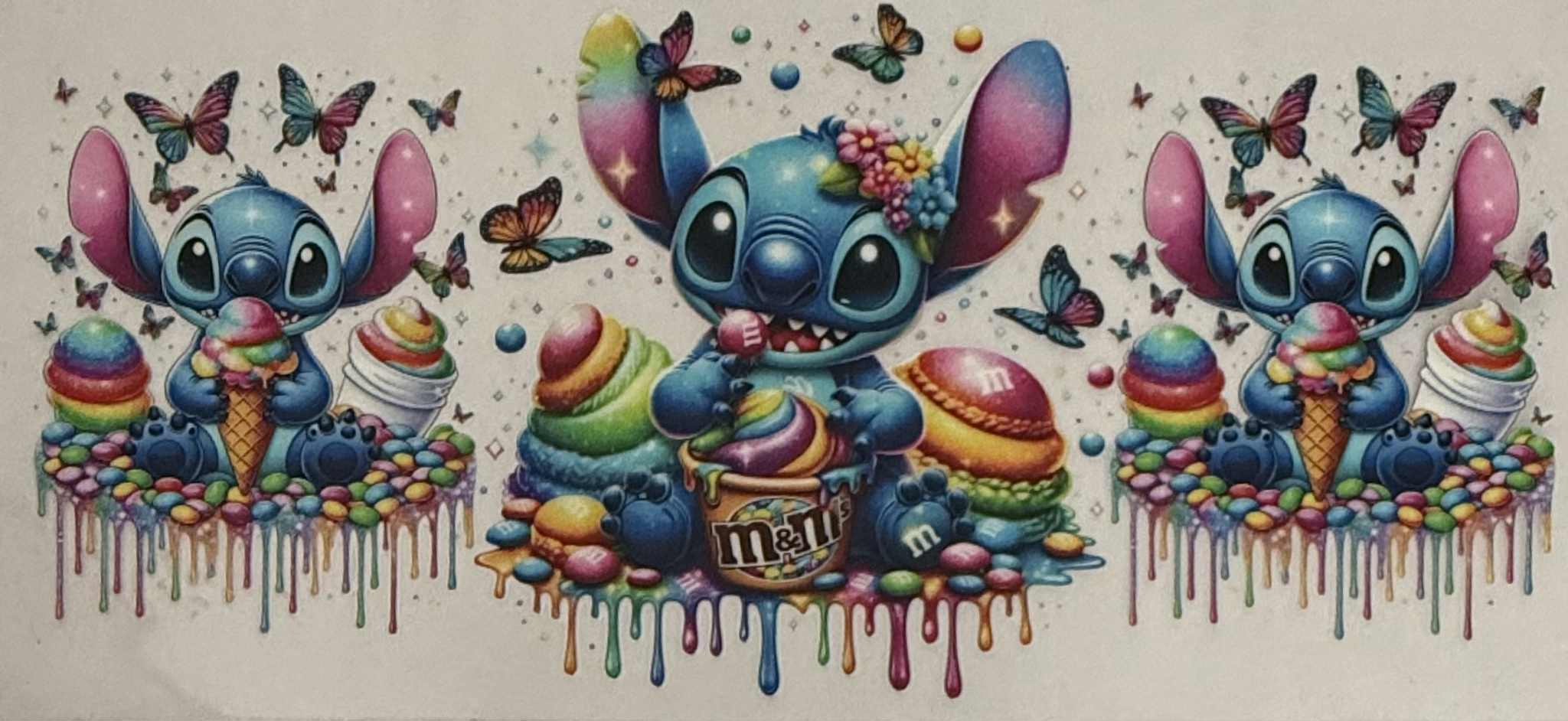 16oz UV DTF Wraps Blue Alien 01