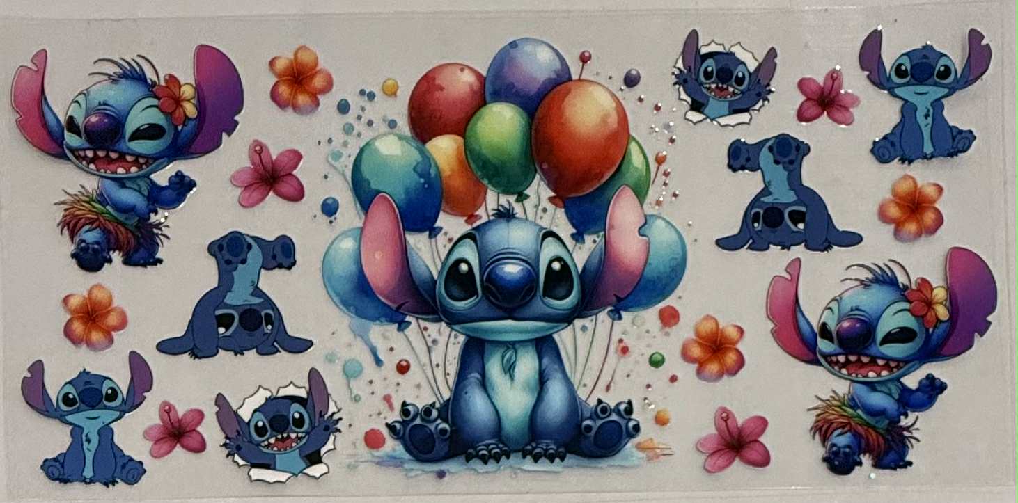 16oz UV DTF Wraps Blue Alien 03