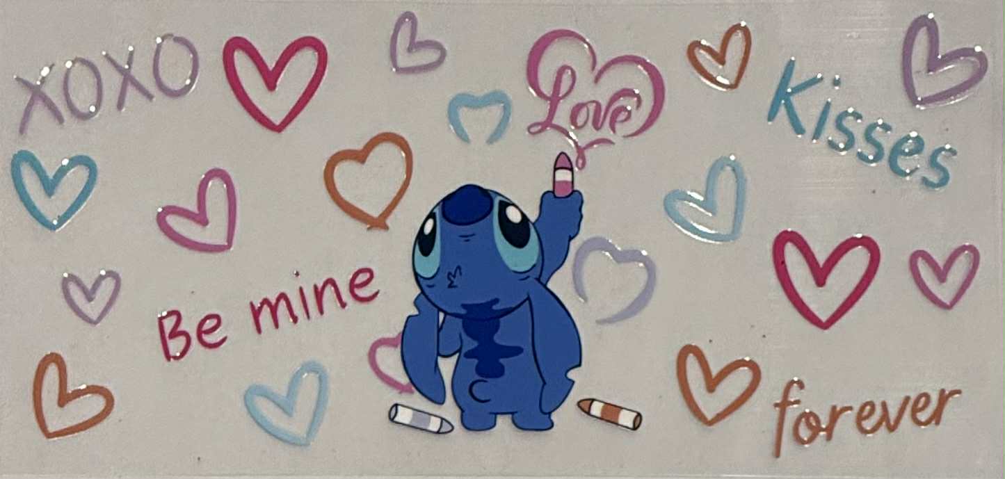 16oz UV DTF Wraps Blue Alien 04