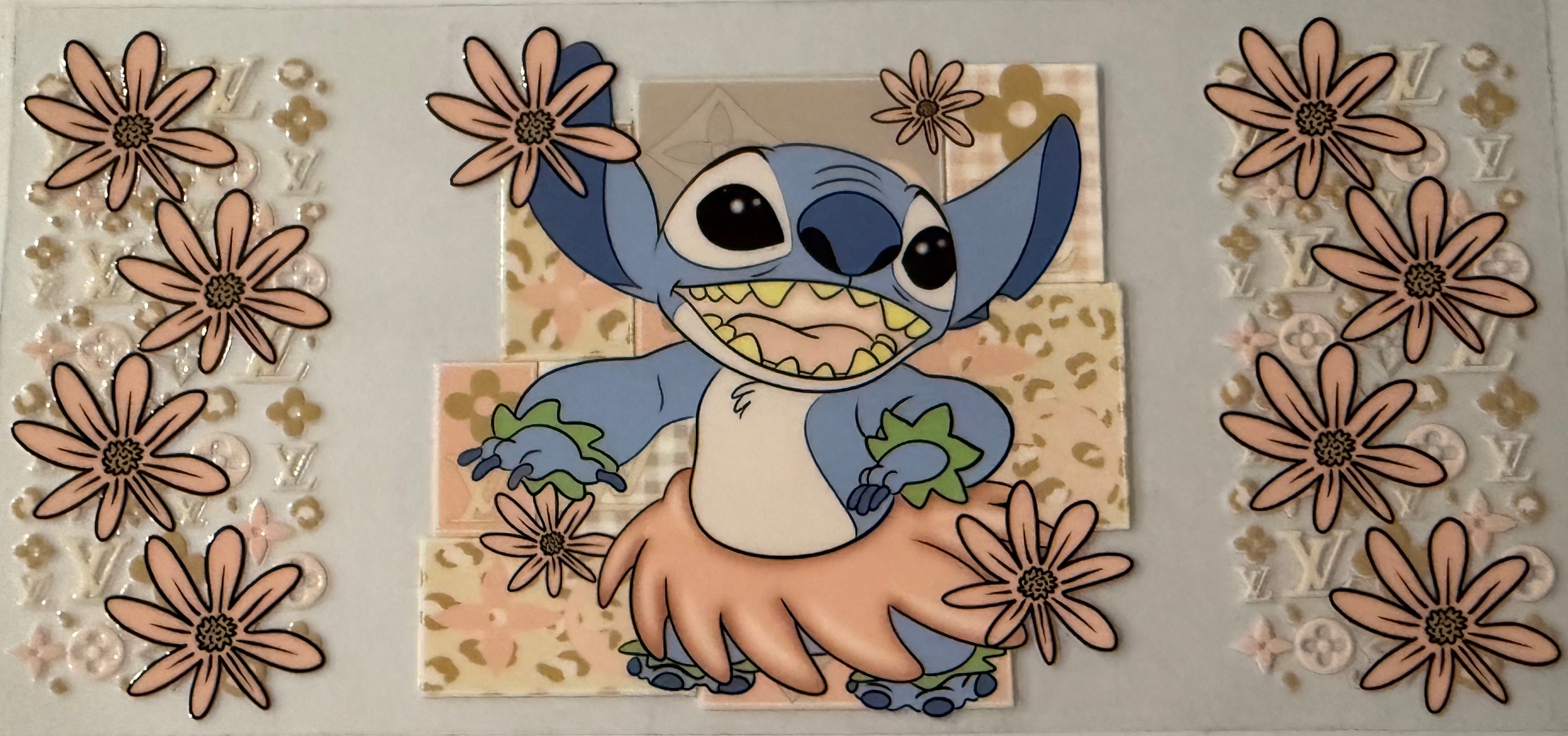 16oz UV DTF Wraps Blue Alien 06