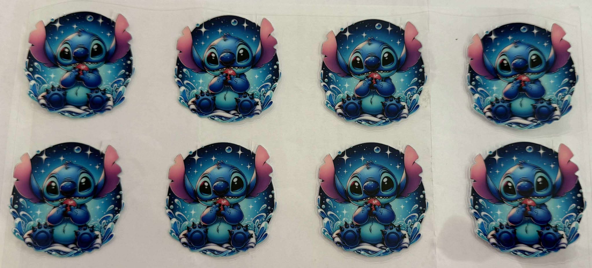 16oz UV DTF Wraps Blue Alien 08