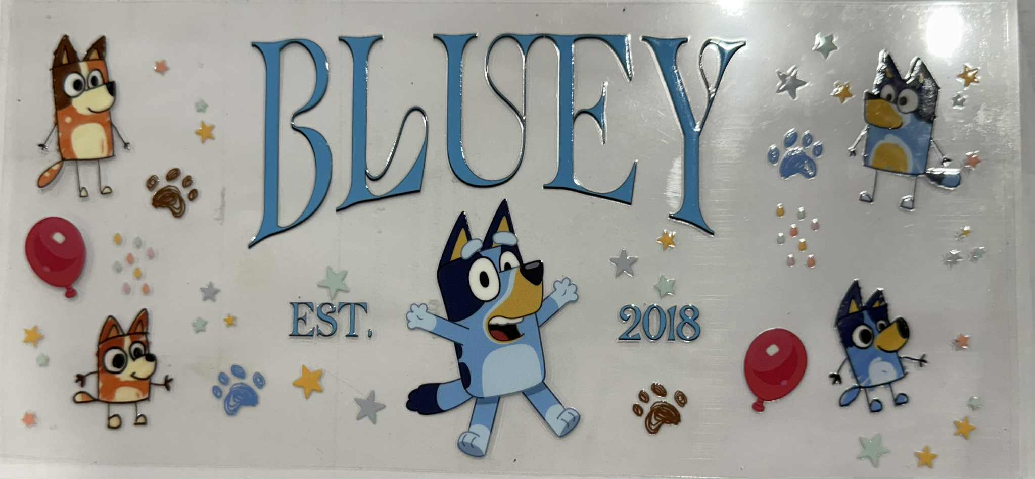 16oz UV DTF Wraps Bluey 03