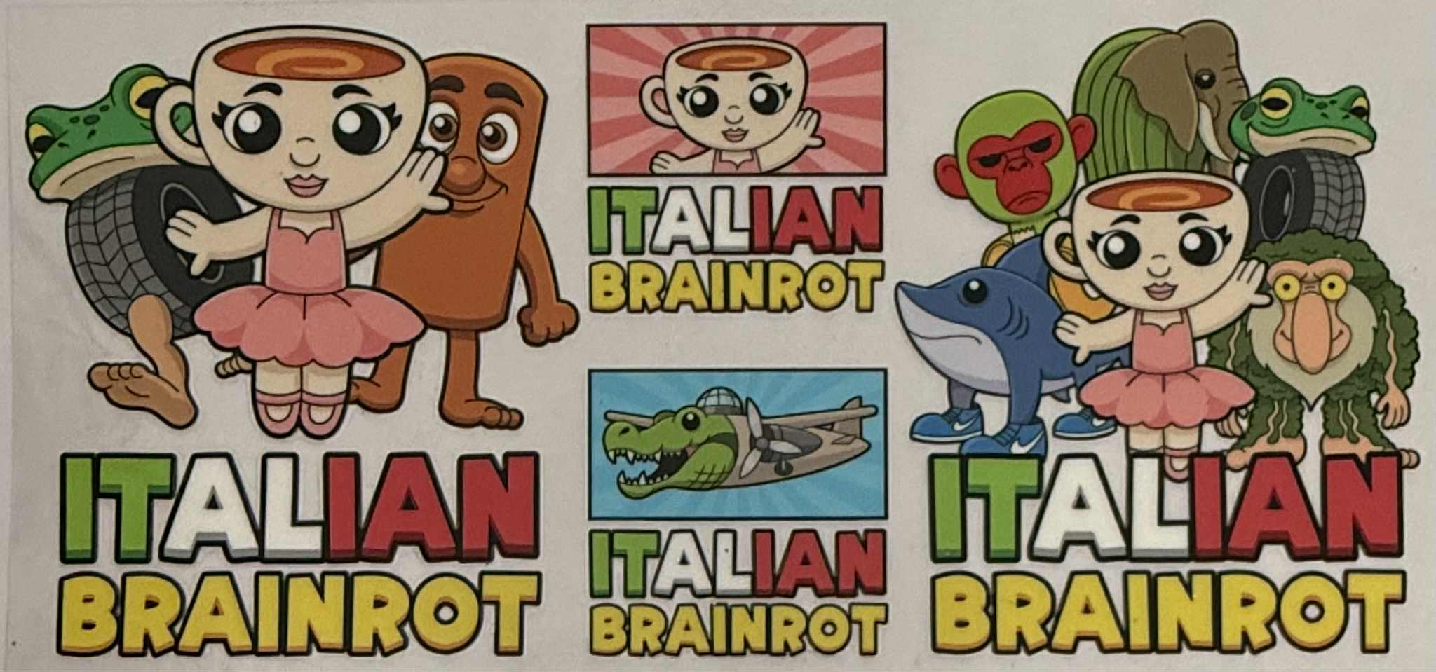 16oz UV DTF Wraps Brainrot 06