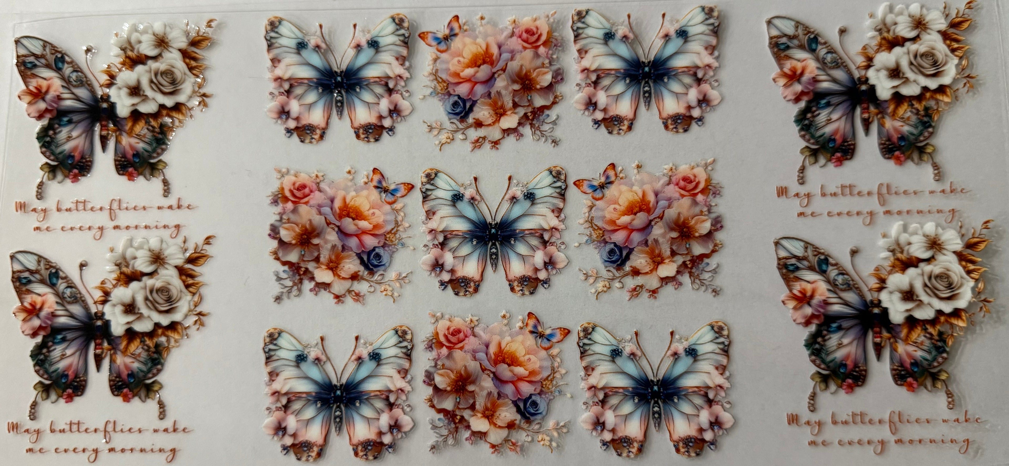 16oz UV DTF Wraps Butterfly 01