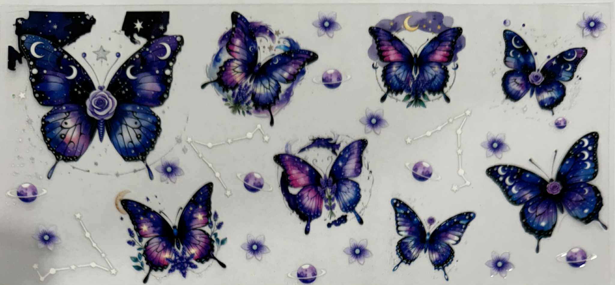 16oz UV DTF Wraps Butterfly 07