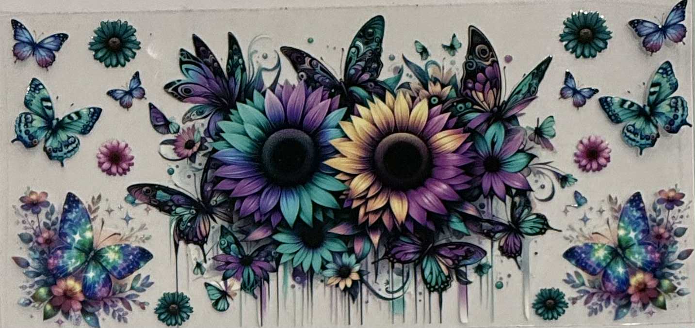 16oz UV DTF wrap Butterfly 10