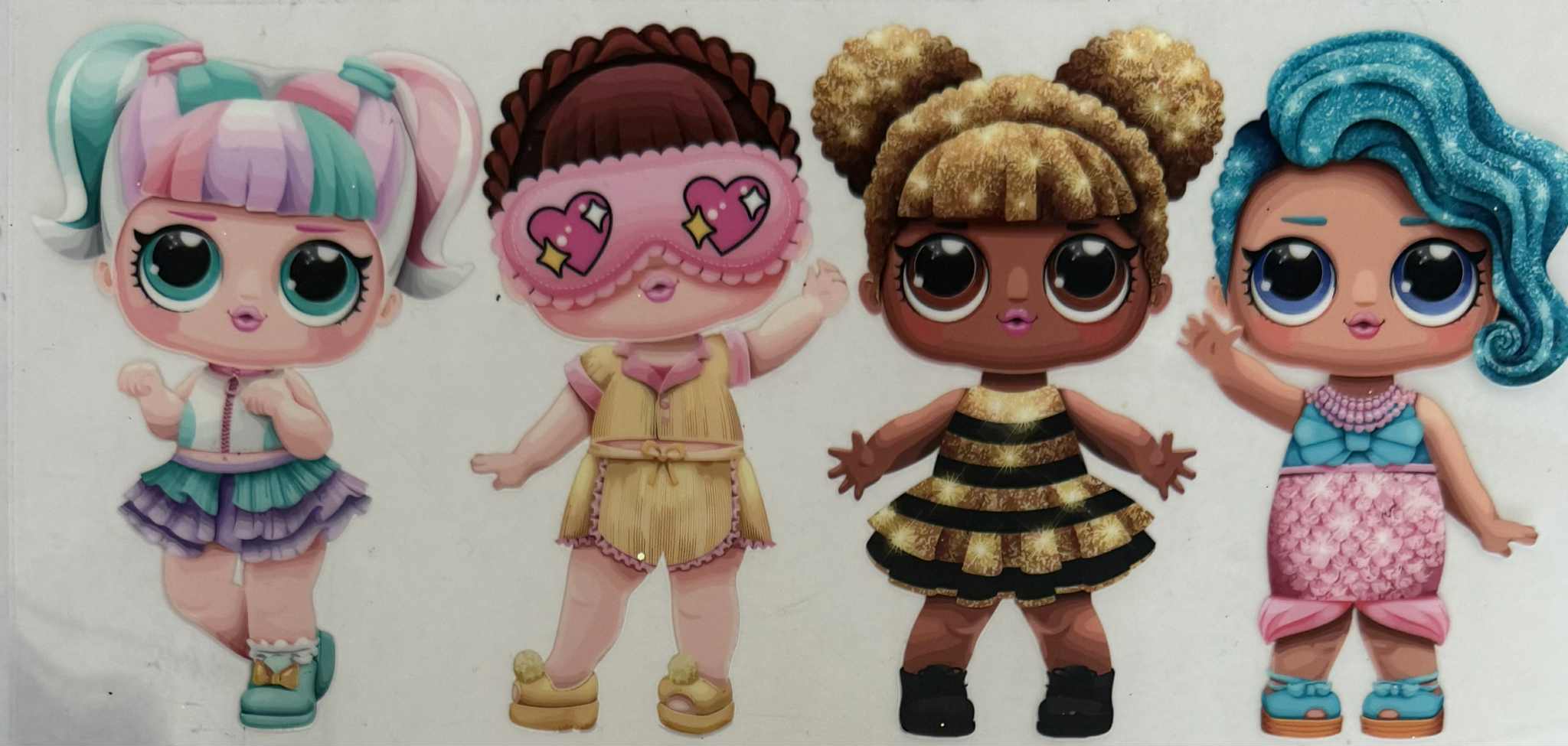 16oz UV DTF Wraps Character 012