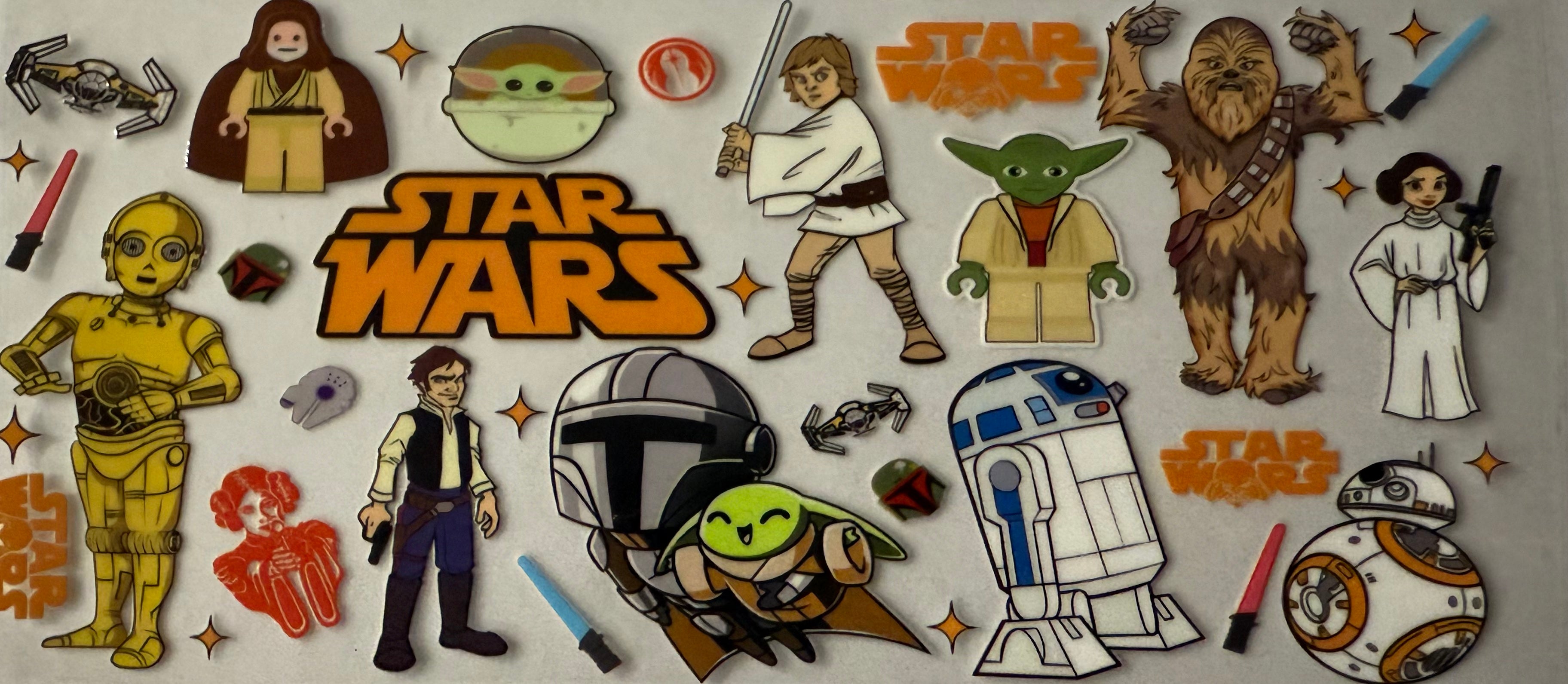 16oz UV DTF Wraps Character 014