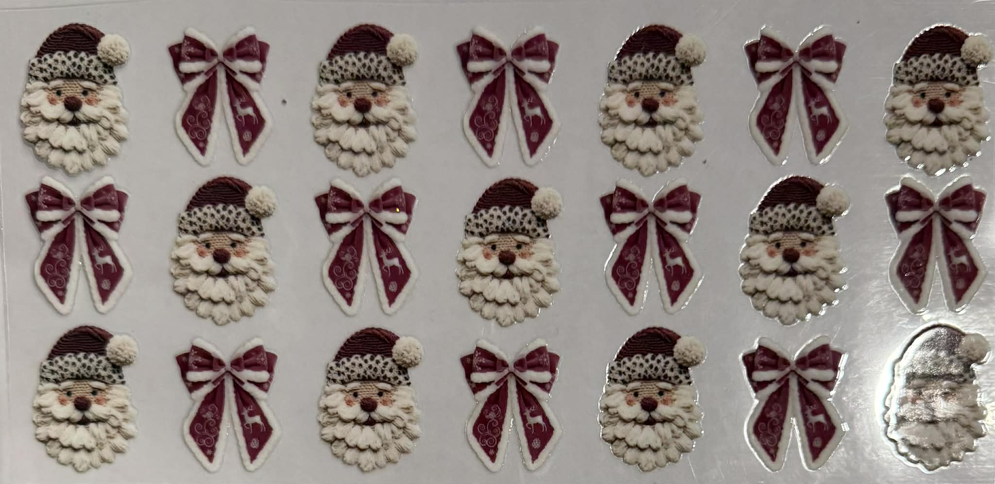 16oz UV DTF Wrap Christmas 036