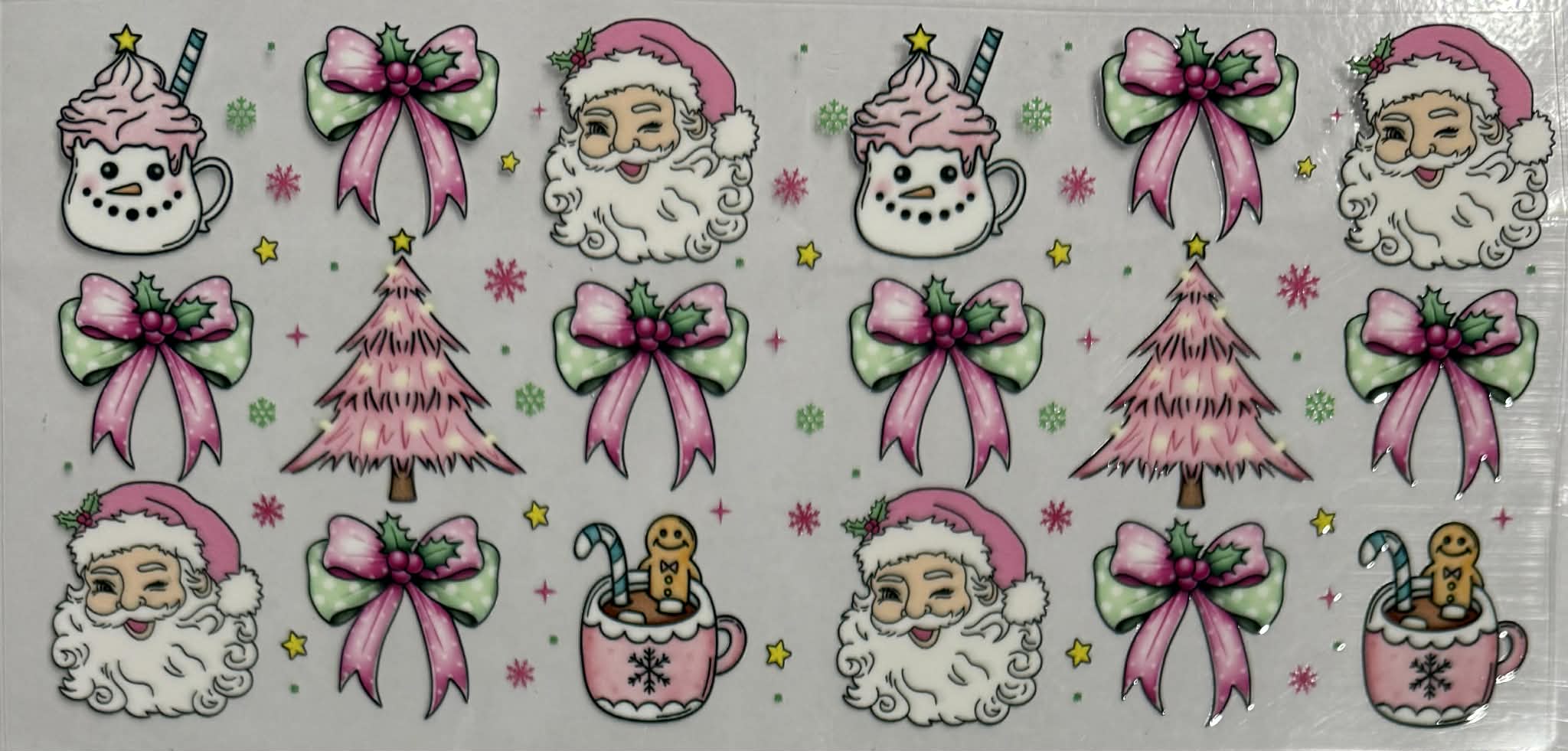 16oz UV DTF Wrap Christmas 043