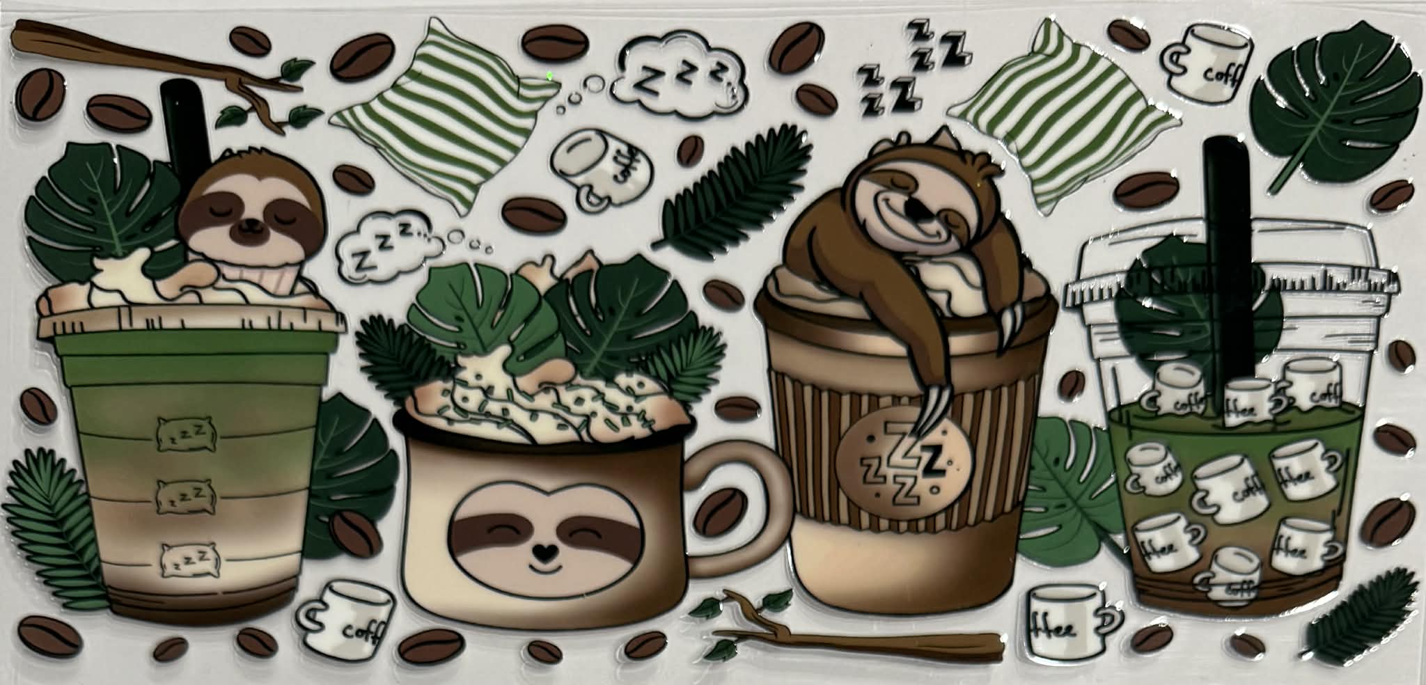 16oz UV DTF Wrap Drink 036